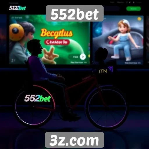 Acessibilidade e interface do site 552bet