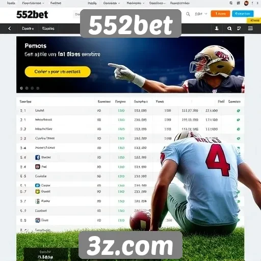 Apostas esportivas em destaque no 552bet