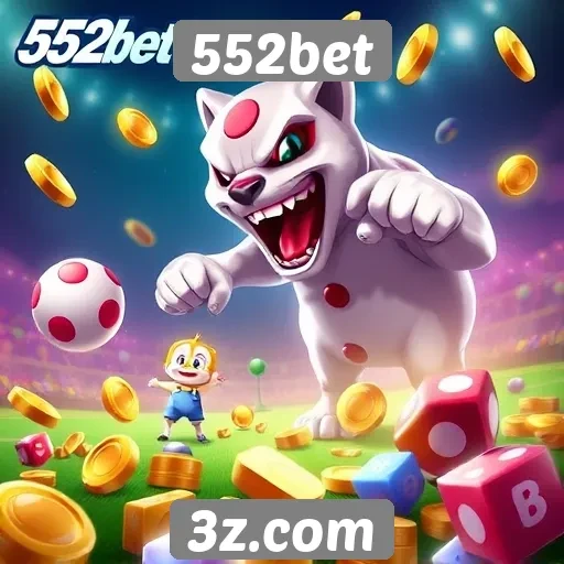 Variedade de jogos disponíveis na 552bet